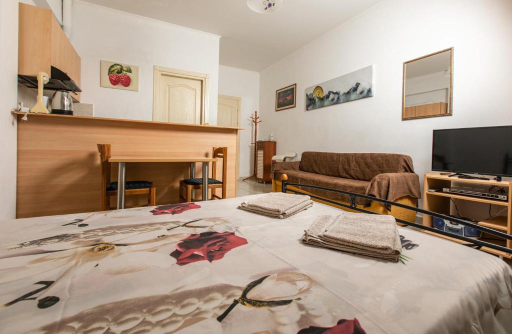 Χώρος καθιστικού στο Central Cozy Apartment 4