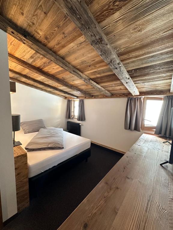 Postel nebo postele na pokoji v ubytování Köpfle Alpe