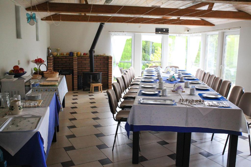Restaurace v ubytování Mazurja