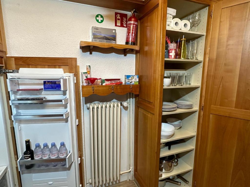 Kuchyň nebo kuchyňský kout v ubytování Villa Montreux