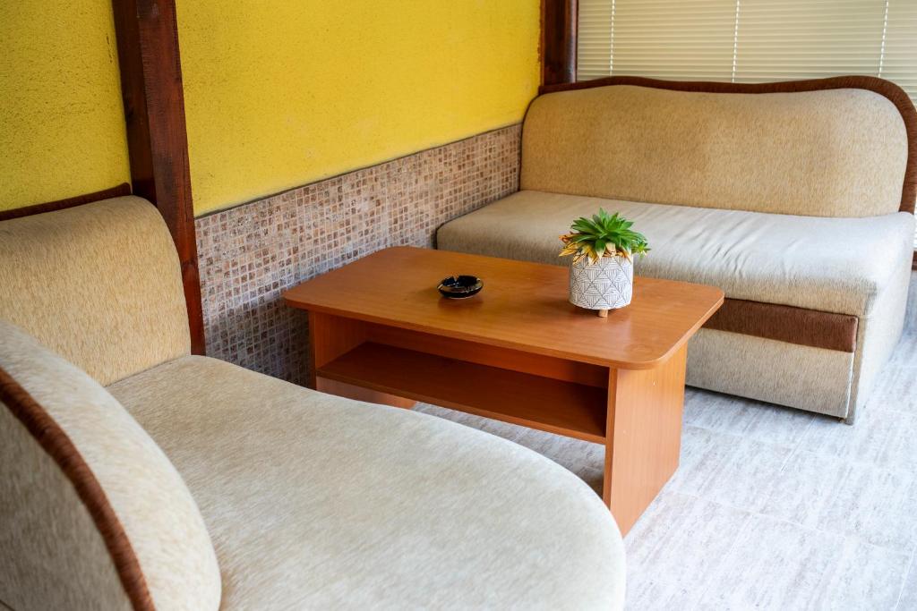 Posezení v ubytování Rebeka Guest House