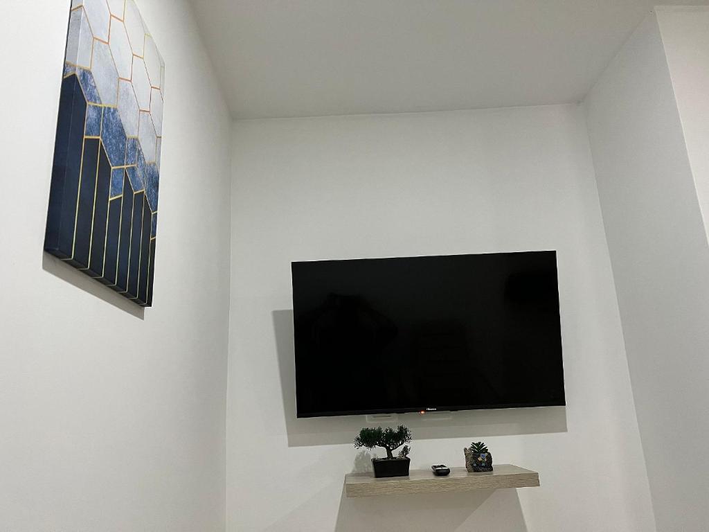 TV a/nebo společenská místnost v ubytování Río Guatapuri y Confort Deluxe