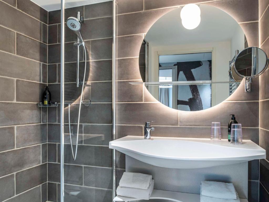 Koupelna v ubytování Aparthotel Adagio Glasgow Central