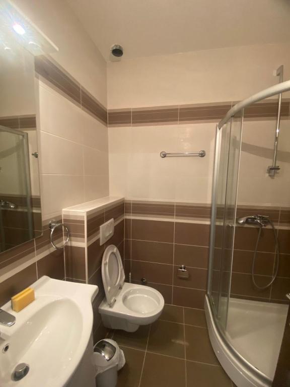 Vannituba majutusasutuses Apartmani590