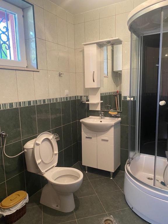 Vannituba majutusasutuses Apartmani590
