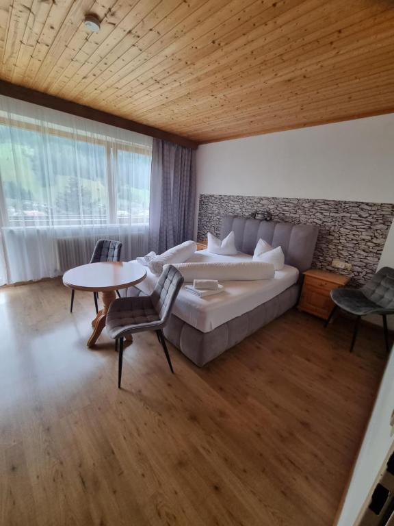 Postel nebo postele na pokoji v ubytování Pension Terra
