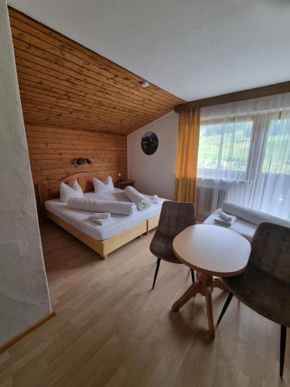 Postel nebo postele na pokoji v ubytování Pension Terra