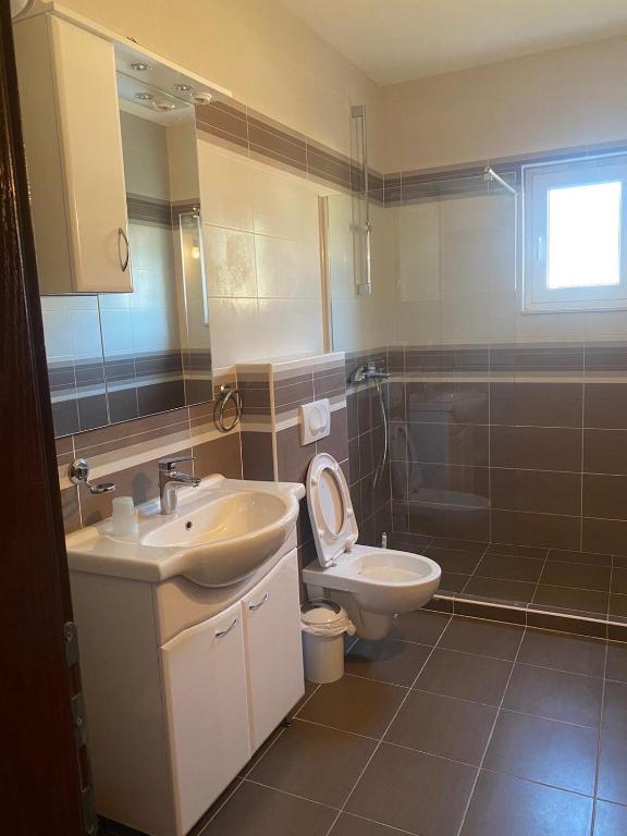 Vannituba majutusasutuses Apartmani590