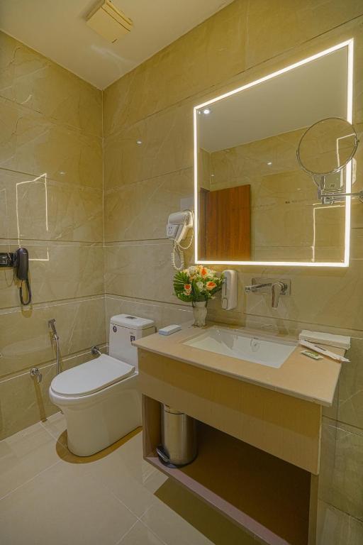 Koupelna v ubytování Hotel Escala By Levelup