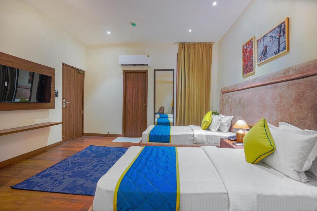 Postel nebo postele na pokoji v ubytování Hotel Escala By Levelup