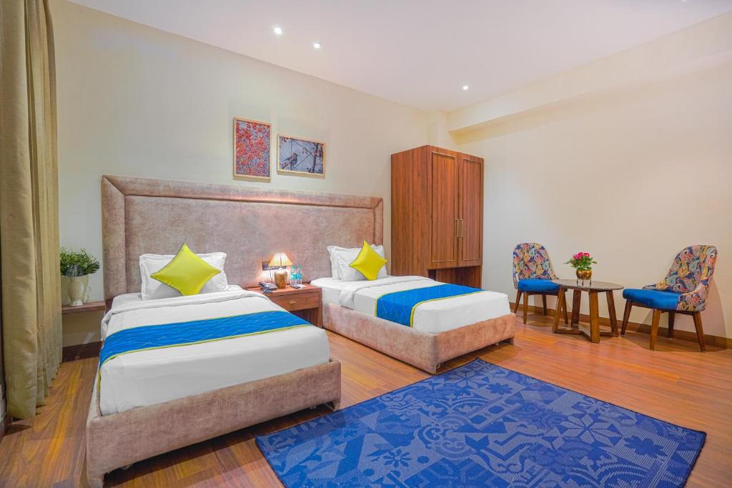 Postel nebo postele na pokoji v ubytování Hotel Escala By Levelup