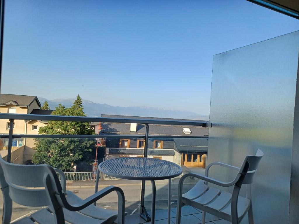 Balkón nebo terasa v ubytování Appartement classé 3 étoiles avec superbe vue