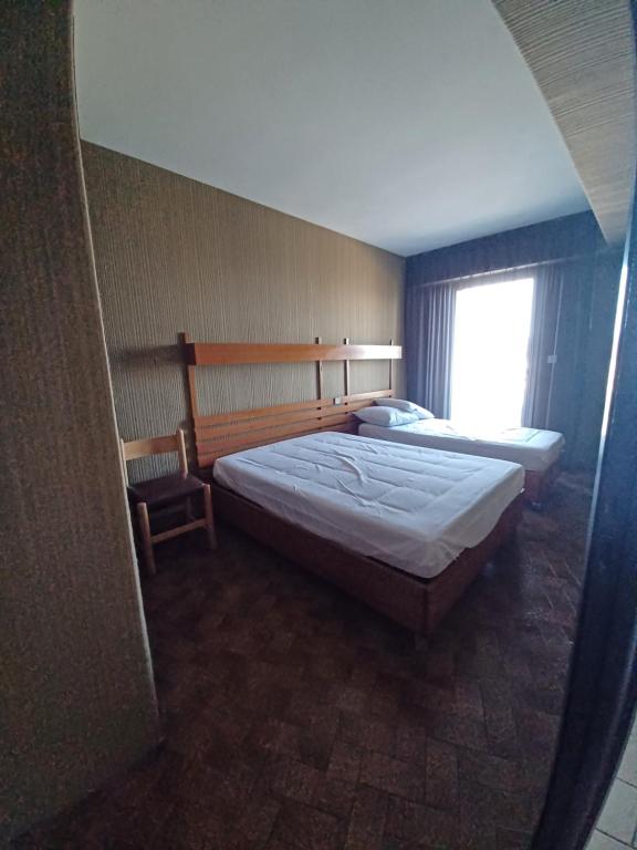 Postel nebo postele na pokoji v ubytování Appartement classé 3 étoiles avec superbe vue