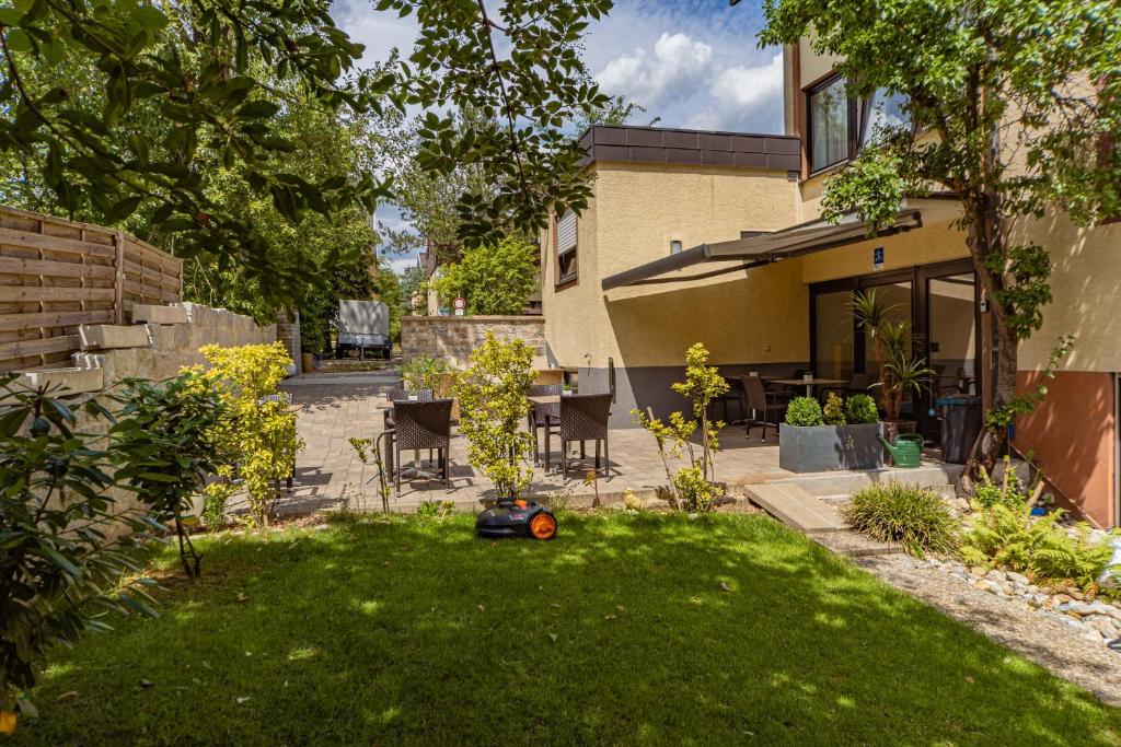Zahrada ubytování Hotel Franken