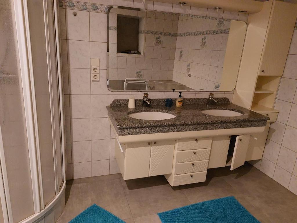 Kuchyňa alebo kuchynka v ubytovaní Pension Maier