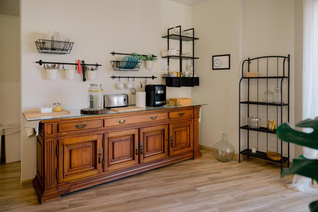 Kuchyň nebo kuchyňský kout v ubytování Vicente Home