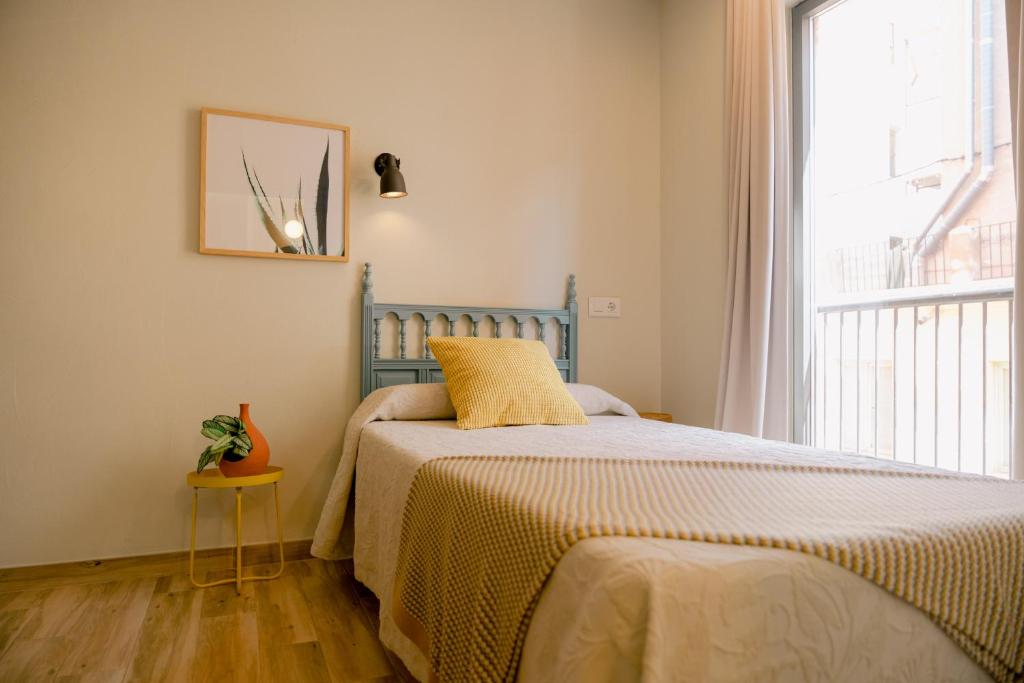 Postel nebo postele na pokoji v ubytování Vicente Home