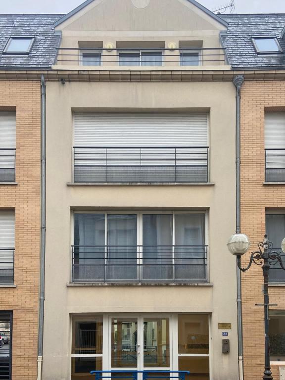 Budynek, w którym mieści się apartament