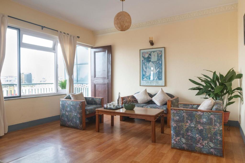 Posezení v ubytování Hotel Sherwi Hyul