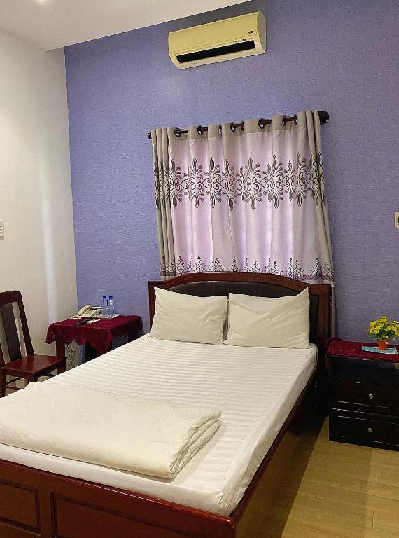 Postel nebo postele na pokoji v ubytování Salyna Motel