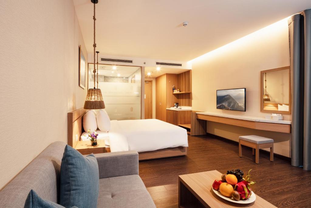 Phòng Deluxe Giường Đôi/2 Giường Đơn Nhìn Ra Biển