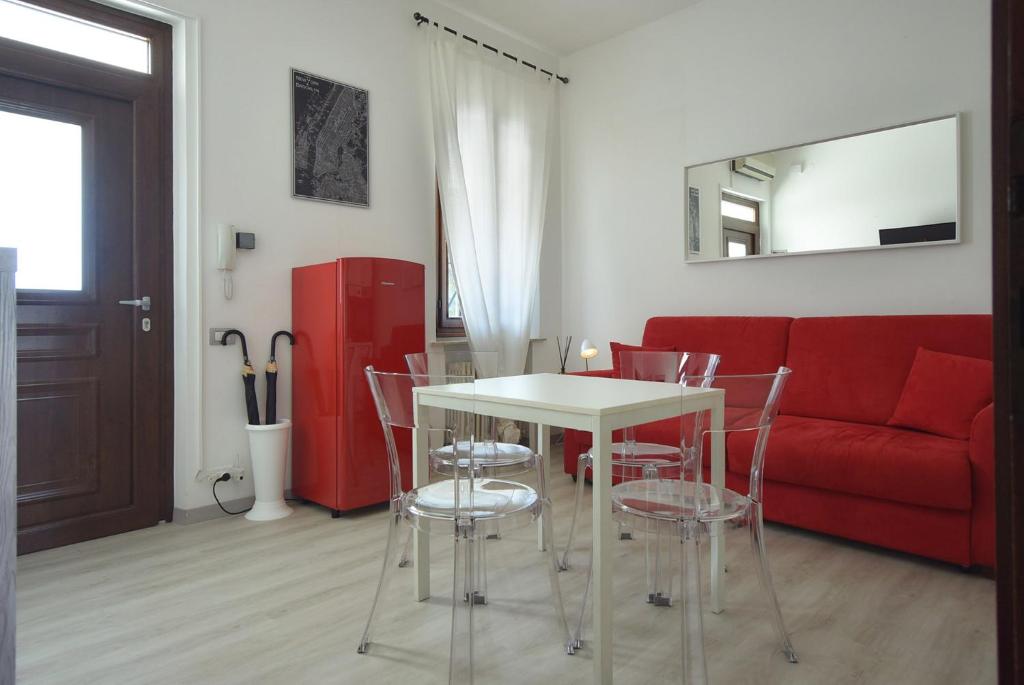Posedenie v ubytovaní Welc-ōm Santa Giustina apartment