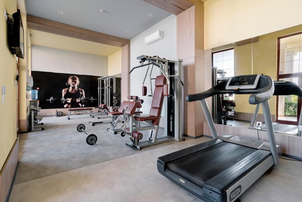 Fitness centrum a/nebo fitness zařízení v ubytování Alua Helios Bay - All Inclusive