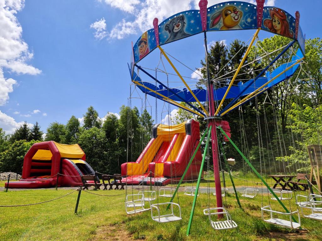 Laste mänguala majutusasutuses Hotel Kocourkov