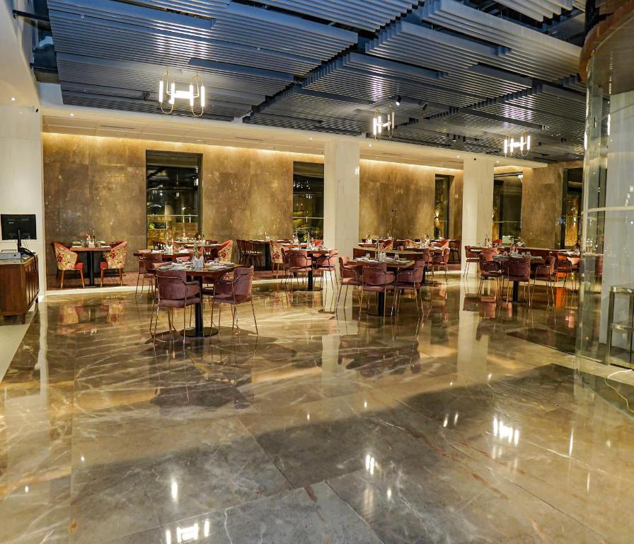 Restaurace v ubytování Pushkara Resort and Spa, Pushkar