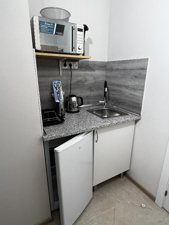 Kuchyňa alebo kuchynka v ubytovaní Mini-hotel Casa de la Luz