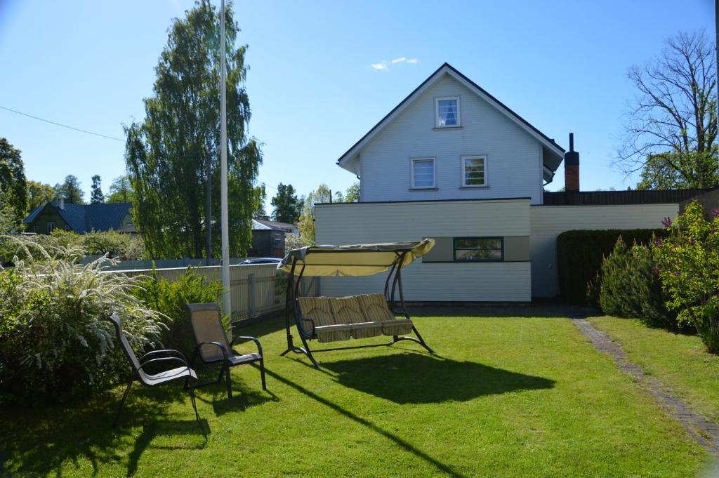 Zahrada ubytování Papli Villa