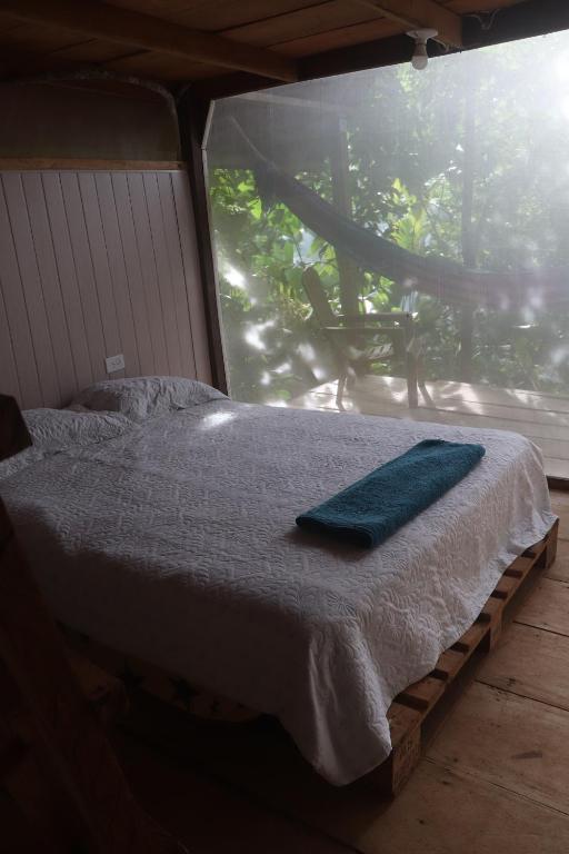 Postel nebo postele na pokoji v ubytování Konsenda Bocas del Toro