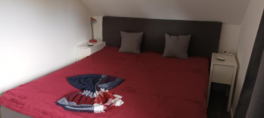 Postel nebo postele na pokoji v ubytování Hideaway