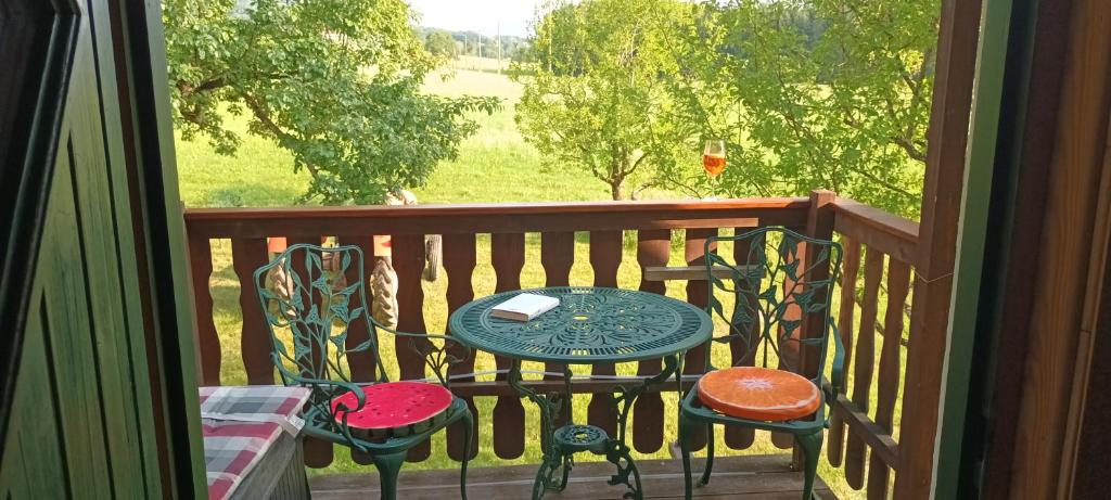 Balkón nebo terasa v ubytování Hideaway