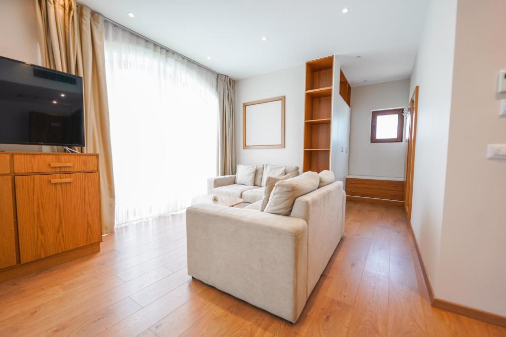 TV a/nebo společenská místnost v ubytování Vinea Resort