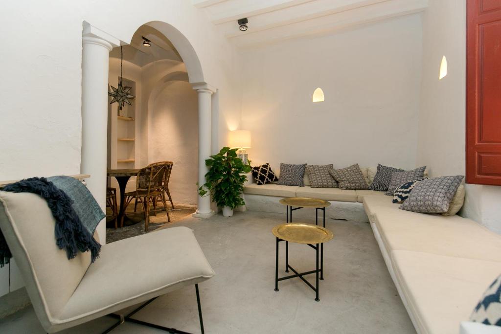 Et opholdsområde på CORRALA LA ALMOHADA