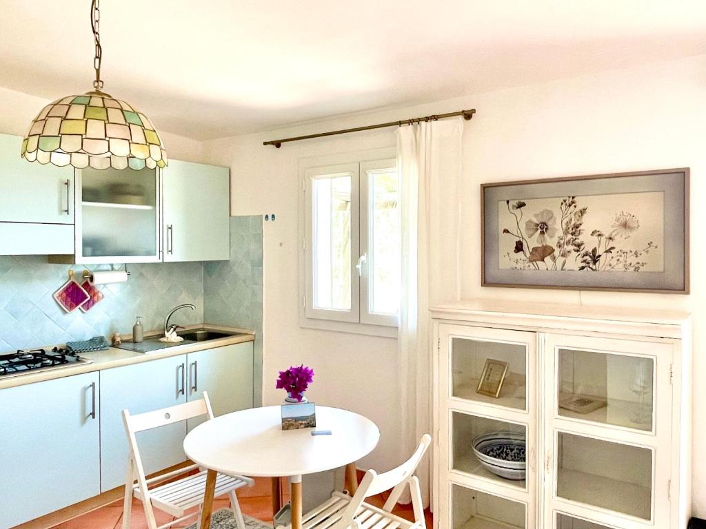 A kitchen or kitchenette at Aria di Collina - Isola d'Elba