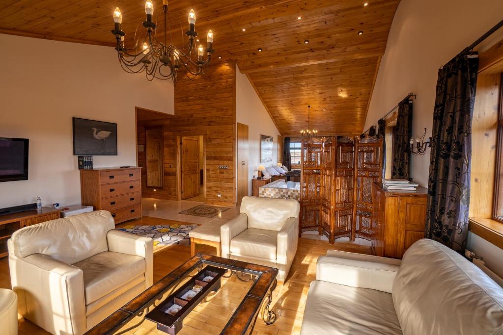 Posezení v ubytování Hotel Rangá
