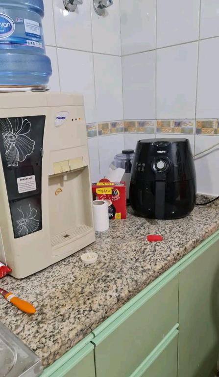 Kuchyň nebo kuchyňský kout v ubytování Happy nights