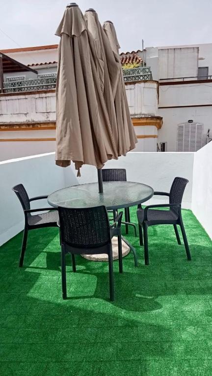 Posedenie v ubytovaní Apartamentos centro histórico