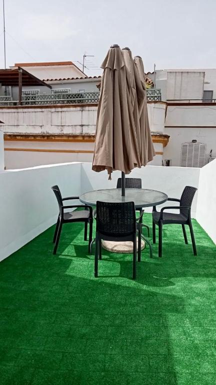 Balkón alebo terasa v ubytovaní Apartamentos centro histórico