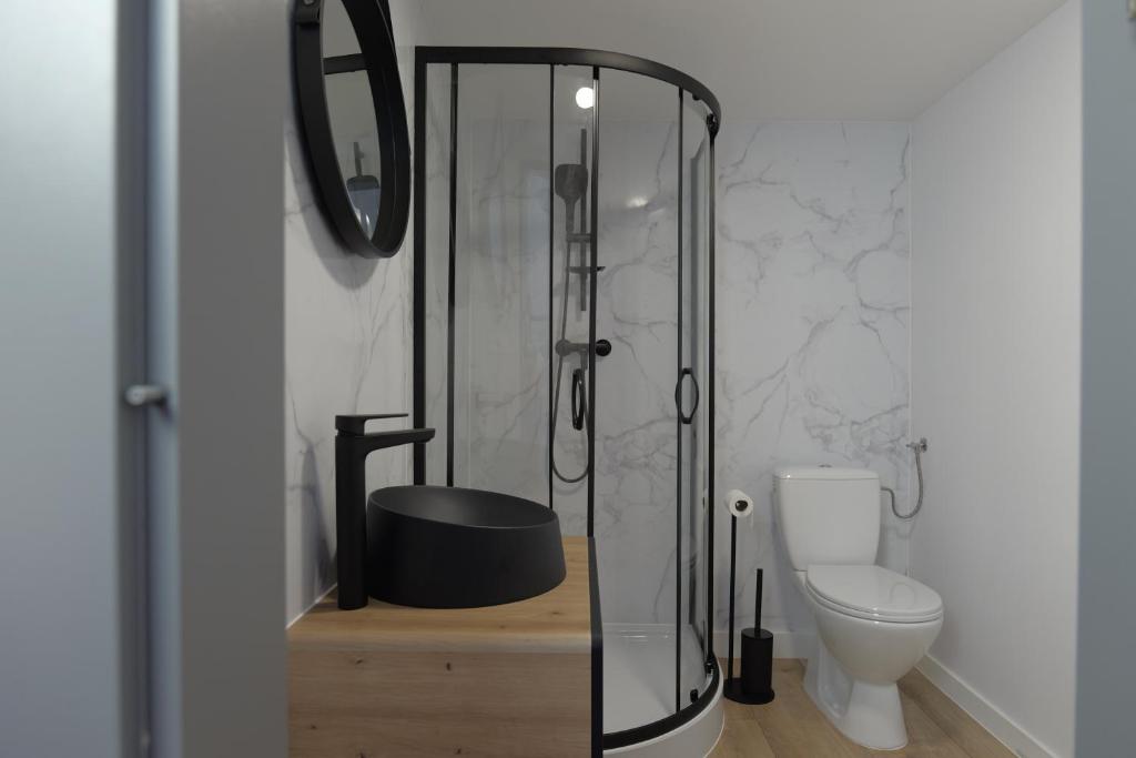 Koupelna v ubytování Glamping Resort