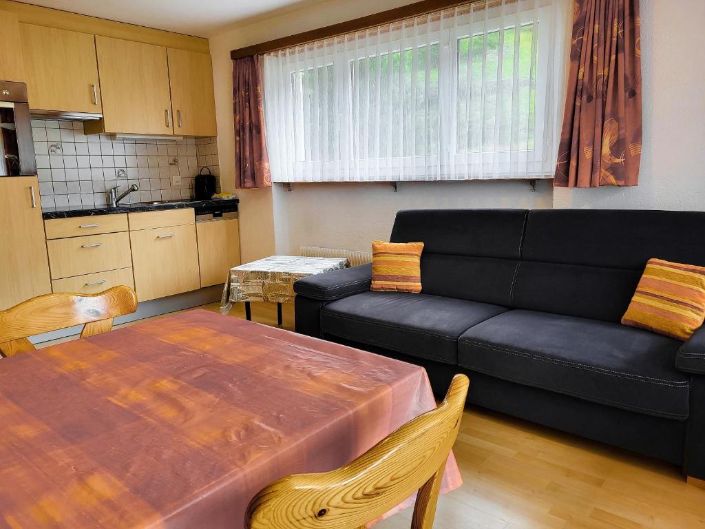 Kuchyň nebo kuchyňský kout v ubytování Apartments Atlas