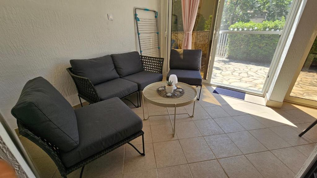 Posezení v ubytování Apartman Hope