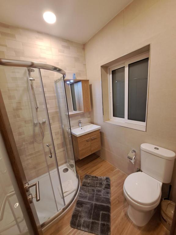 Koupelna v ubytování B&S Accommodation Seafront Duplex Penthouse Marsascala, Malta
