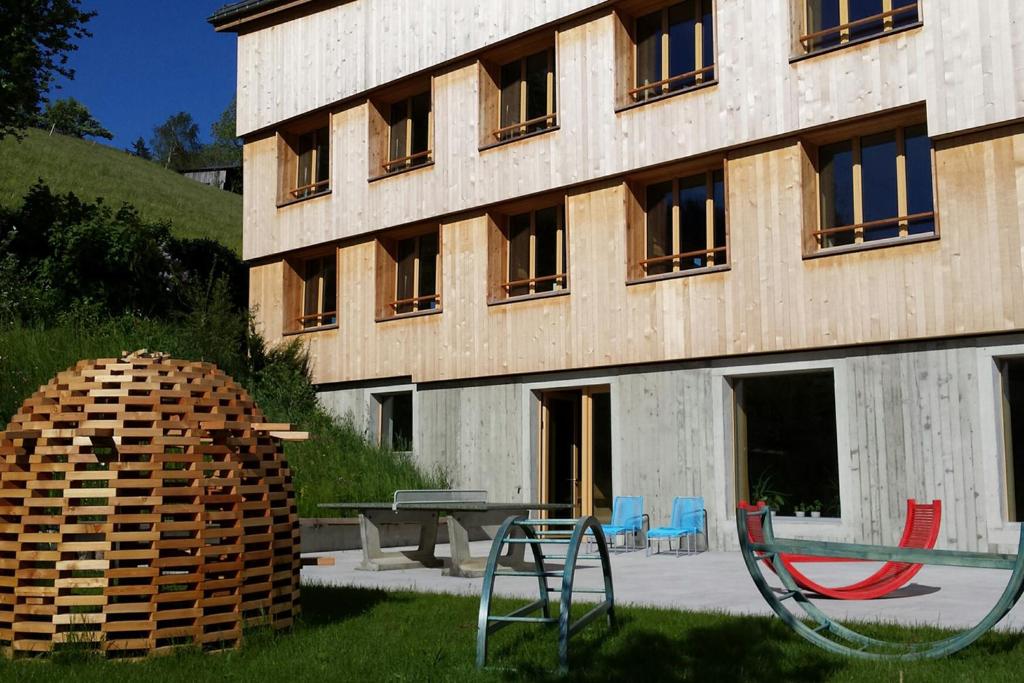 Budova, kde se hostel nachází