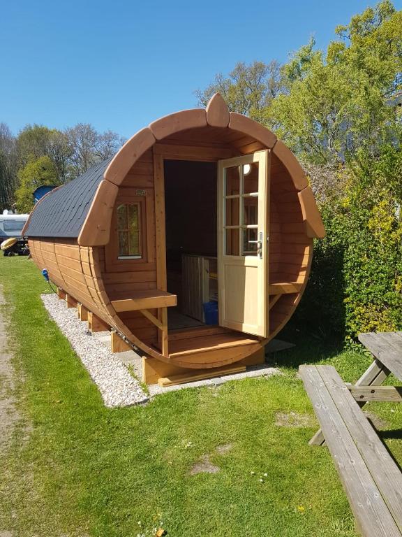 Zahrada ubytování Barrel in Oostvoorne