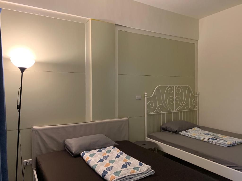 Postel nebo postele na pokoji v ubytování Duke 369