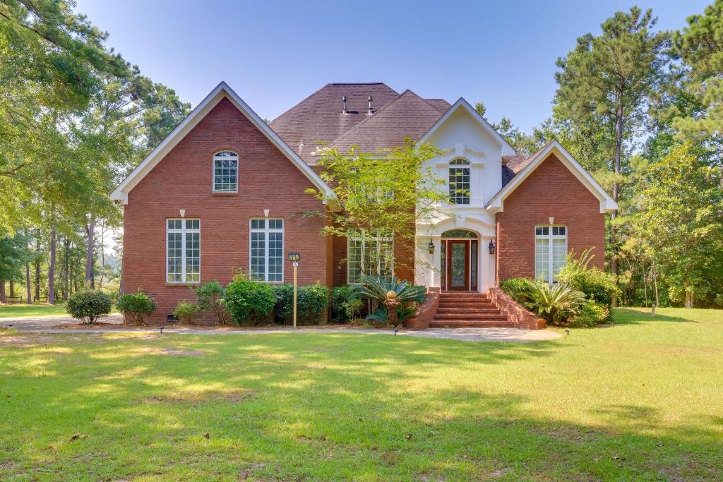 Vacation Home TreeLined Theodore Home with Private Fishing Pier