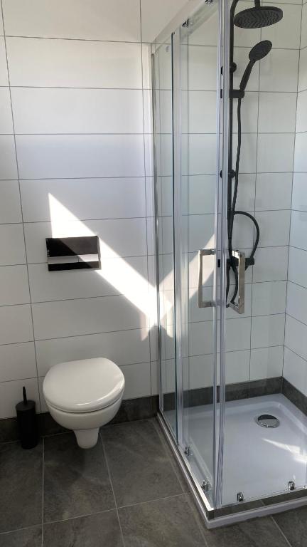 Koupelna v ubytování HH Gisting/Guesthouse
